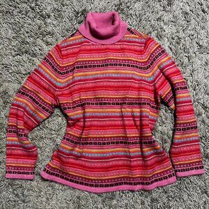 Venezia 90s Patterned Knit Sweater Size 18/20